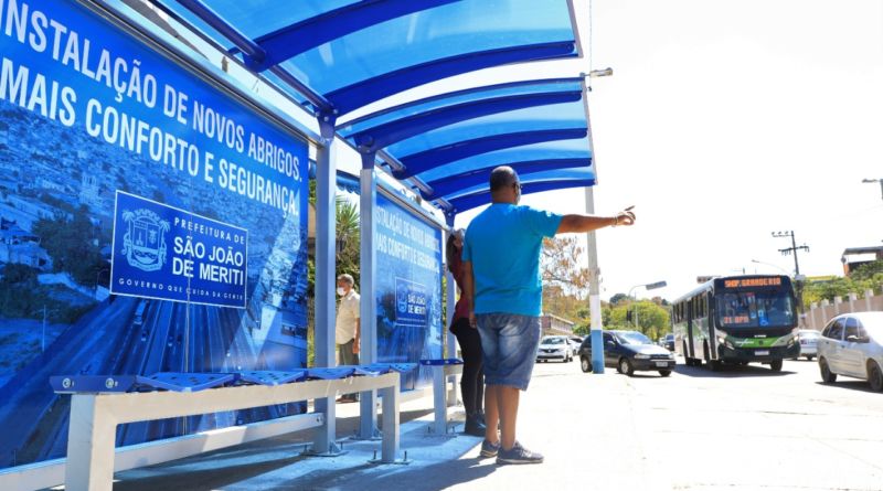 Novos pontos de ônibus em São João de Meriti