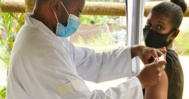 Integrantes do Quilombo Maria Conga recebem vacina