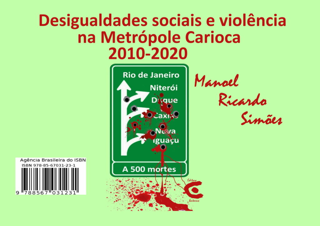 Capa Desigualdades sociais e violência na Metrópole Carioca