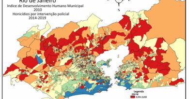 Desigualdades sociais e violência na Metrópole Carioca Mapa desilguadade pontos