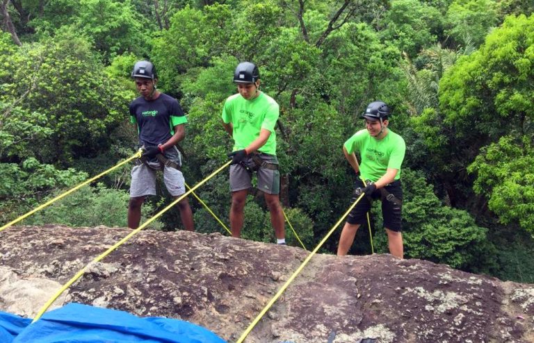 2020 – 11 (Novembro) 09 - Kafango realiza rapel em parque ecológico (2)