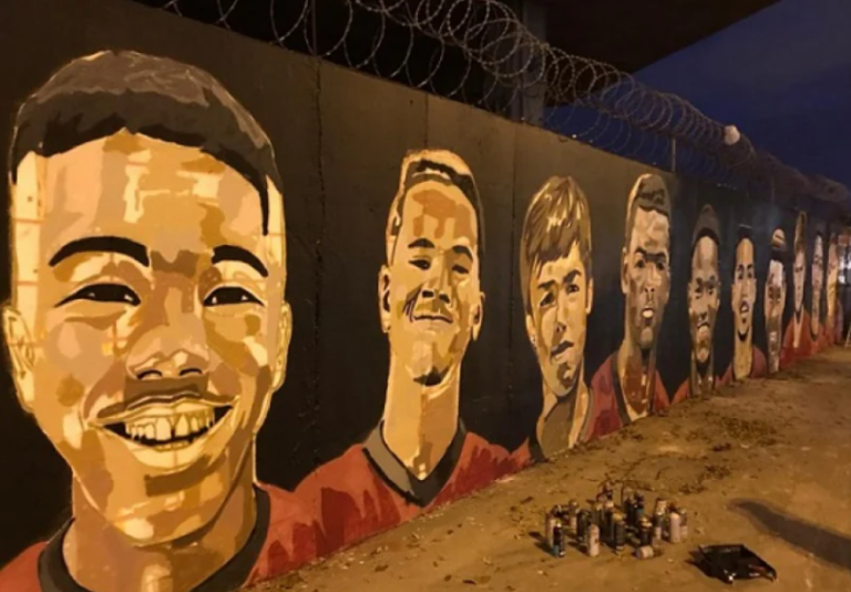 Homenagem aos garotos do Ninho feita no Maracanã