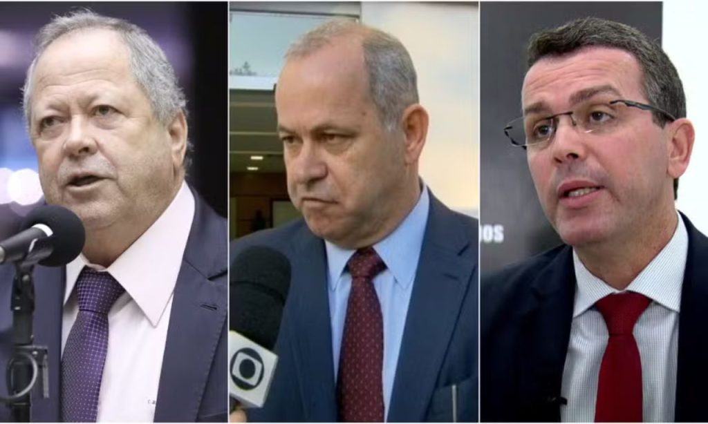 Chiquinho Brazão, Domingos Brazão e Rivaldo Barbosa, acusados de mandar matar Marielle Franco — Foto Reprodução