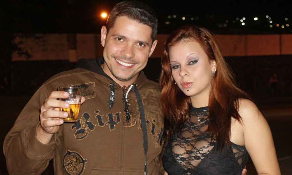 Bruno Paolo e Bárbara Guimarães