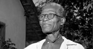 João Cândido na sua casa em São João do Meriti, em 1958, aos 78 anos — Foto ArquivoAgência O GLOBO