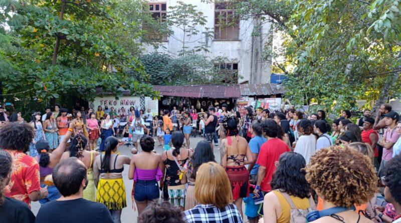 Assembleia na Aldeia Maracanã defende permanência dos indíginas Foto ComCausa