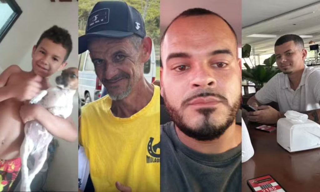 Vítimas de chacina em Resende — Foto DivulgaçãoPolícia Civil