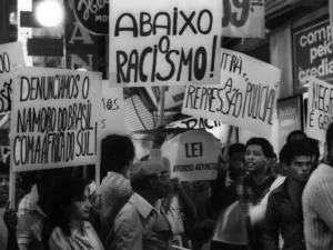Reação ao racismo em plena ditadura