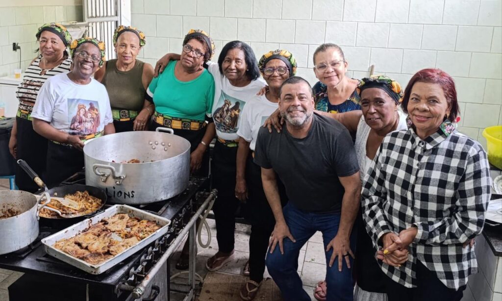 Almoço do Grupo Nossa Senhora do Rosário e São Benedito - Arquivo ComCausa