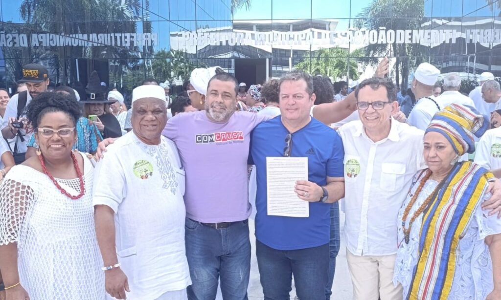 Caminhada contra intolerância religiosa em São João de Meriti - Arquivo ComCausa