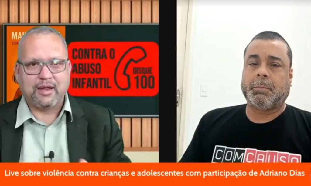 ComCausa debateu violência contra crianças em live do Jornal de Macaé