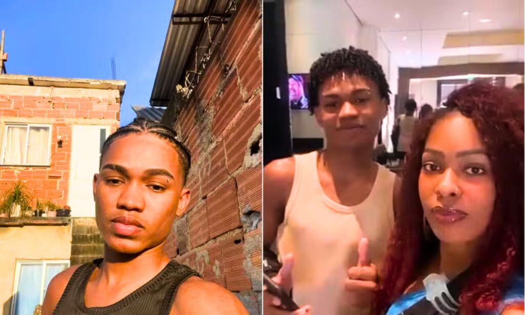 Gabriel dos Santos Vieira, de 17 anos, foi atingido com cinco tiros — Foto Reprodução