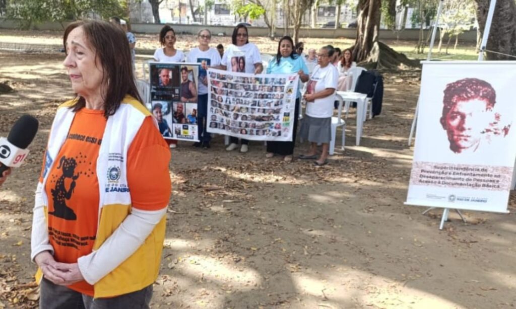 Jovita Belford no Dia Internacional das Pessoas Desaparecidas tem ato ecumênico e ação social na Quinta da Boa Vista - Arquivo ComCausa