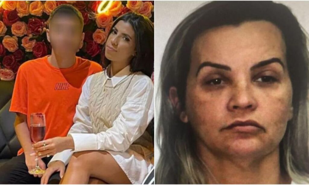 Cintia Mariano Dias Cabral acusada de envenenar a enteada Fernanda Carvalho Cabral. Foto reprodução