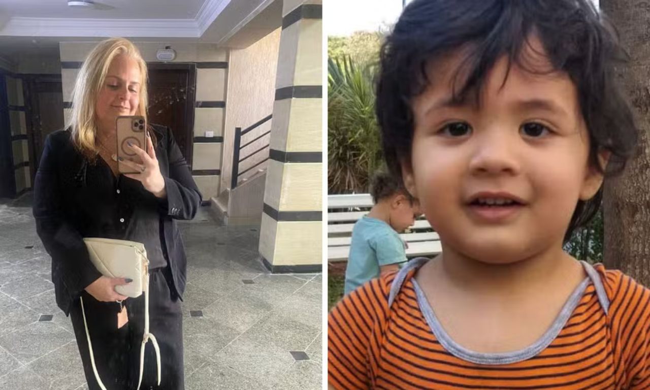 Adam foi levado ao Egito pelo pai sem a permissão da mãe, Karin Rachel Aranha Toledo, em 2022. — Foto Arquivo pessoal