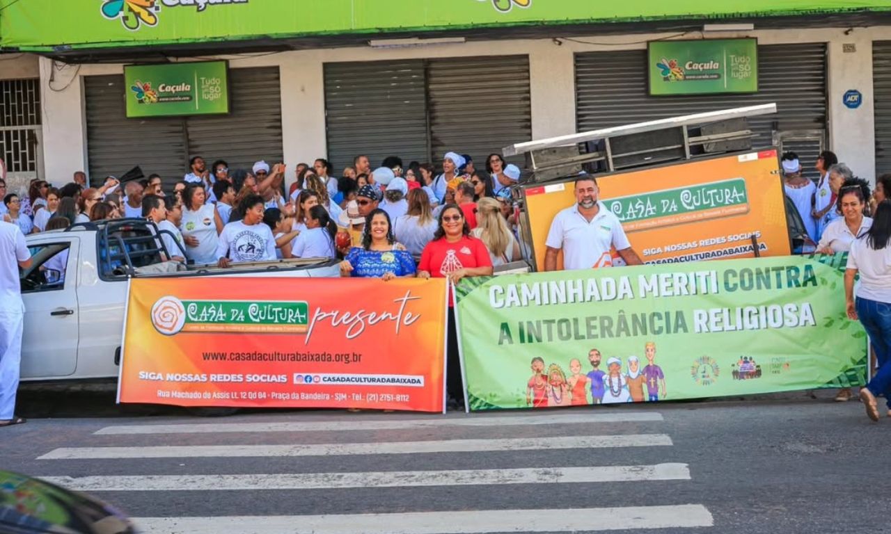 Caminhada Meriti (Foto DivulgaçãoCasa da Cultura da Baixada)