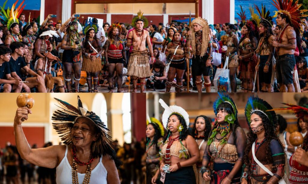 Cultura Viva juventude e povos indígenas marcam segundo dia da Teia - foto reprodução Teias 2026