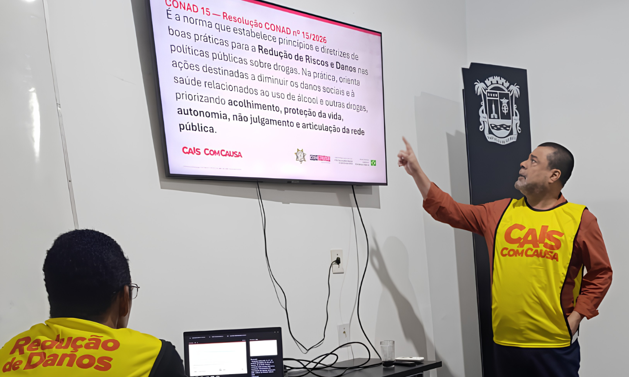 CAIS ComCausa realiza capacitação com a Guarda Municipal de São João de Meriti