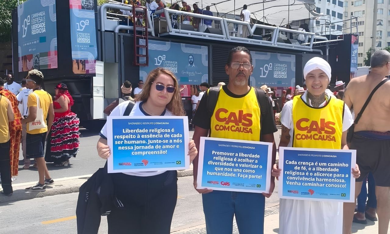 19ª Caminhada em Defesa da Liberdade Religiosa reforça diversidade em Copacabana.
