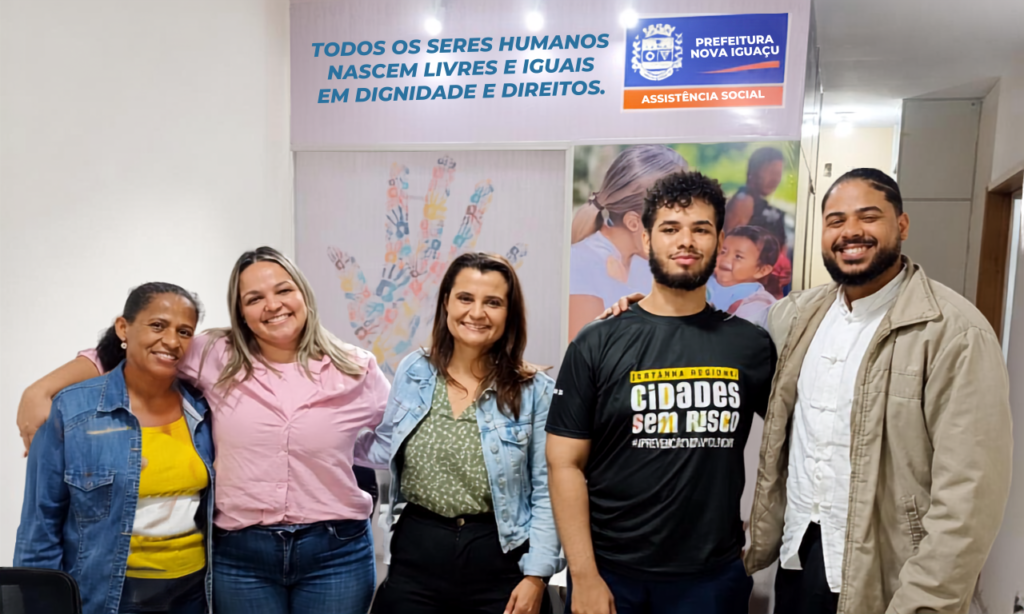 ComCausa e Street Legends articulam agenda com Assistência Social de Nova Iguaçu para juventudes e população em situação de rua