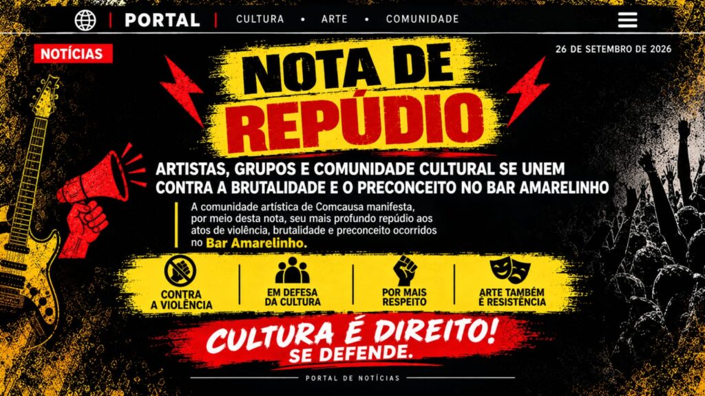 ComCausa repudia tratamento dado ao Bar Amarelinhoo