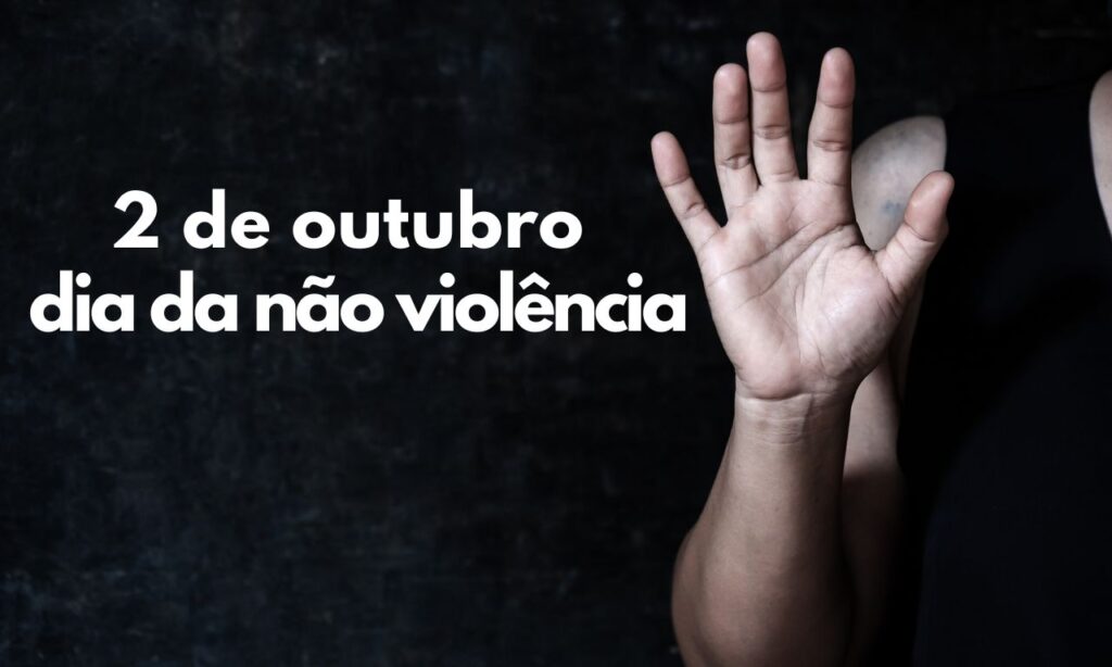 Dia da Não Violência respeito às diferenças também é construir uma cultura de paz