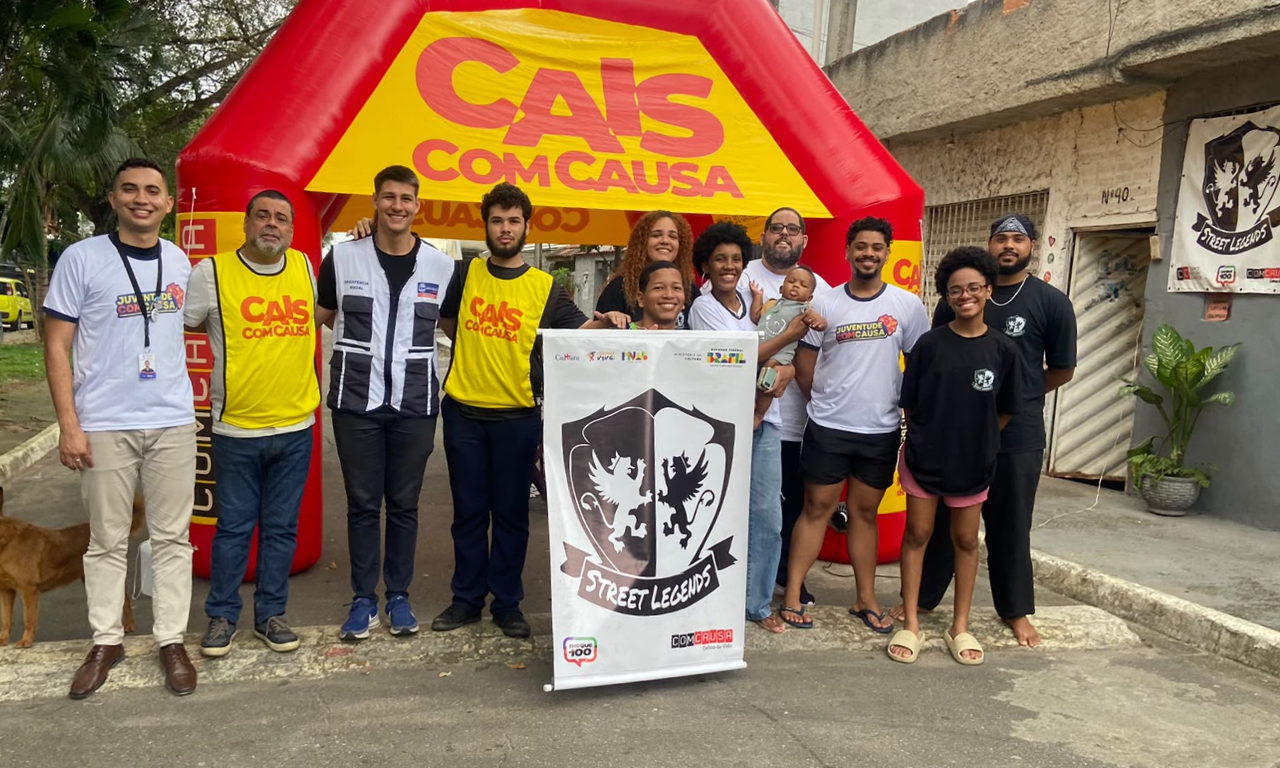 Novo coordenador da Casa da Juventude visita Street Legends e abre grandes perspectivas de parceria com a ComCausa em Nova Iguaçu